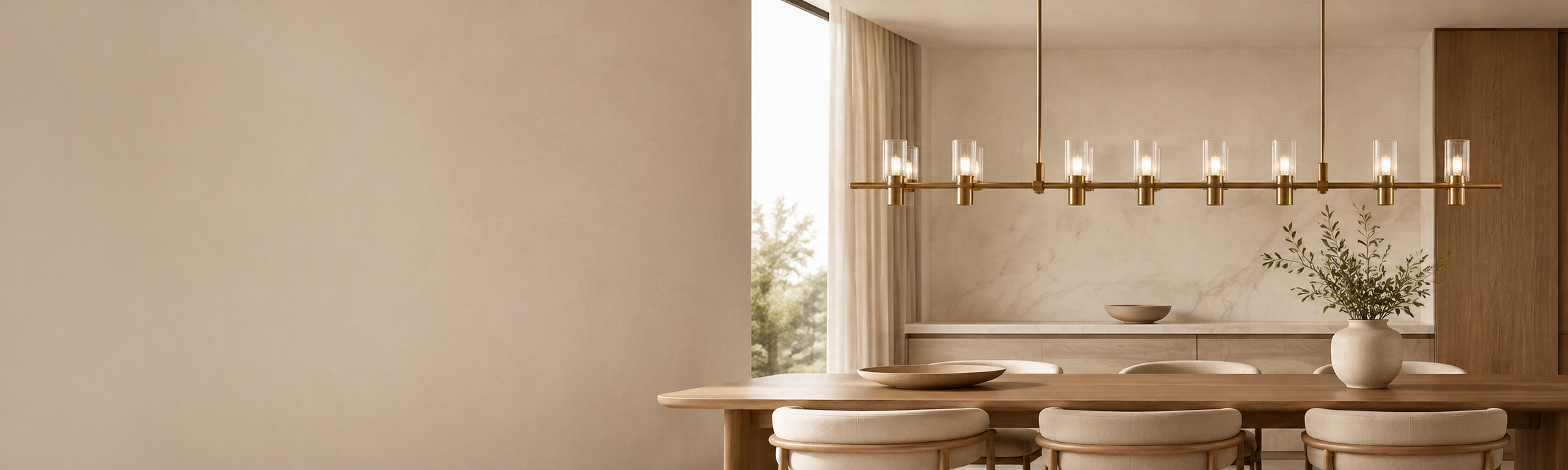 Linear Chandeliers