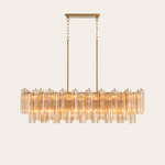 Addis Murano Glass Linear Chandelier 51