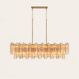 Addis Murano Glass Linear Chandelier 51