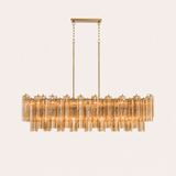 Addis Murano Glass Linear Chandelier 51