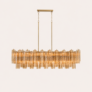 Addis Murano Glass Linear Chandelier 51