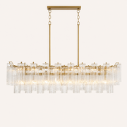 Addis Murano Glass Linear Chandelier 51
