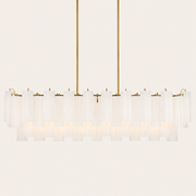 Addis Murano Glass Linear Chandelier 51