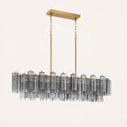 Addis Murano Glass Linear Chandelier 51