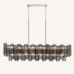 Addis Murano Glass Linear Chandelier 51