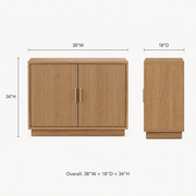 Rowan Two-Door Accent Cabinet