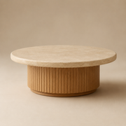 Elowen Round Stone Coffee Table
