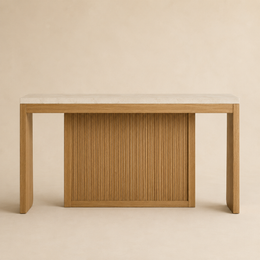 Oren Stone-Top Console Table
