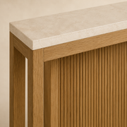 Oren Stone-Top Console Table