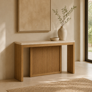 Oren Stone-Top Console Table