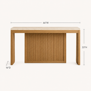 Oren Stone-Top Console Table