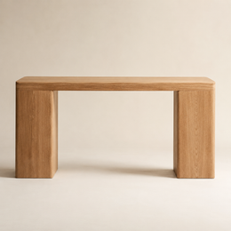 Ansel Plinth Console Table
