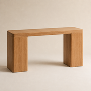 Ansel Plinth Console Table