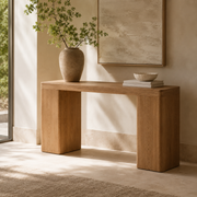 Ansel Plinth Console Table