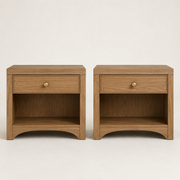 Rowan One-Drawer Nightstand Pair