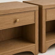 Rowan One-Drawer Nightstand Pair