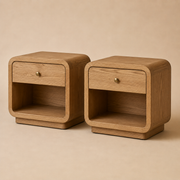 Ellis Rounded Nightstand Pair