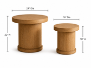 Liora Round Side Table Set