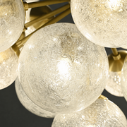 Mandoza Bubble Glass Chandelier