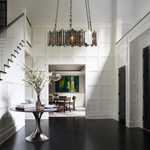 Marrakesh Antiqued Glass Round Chandelier — 24
