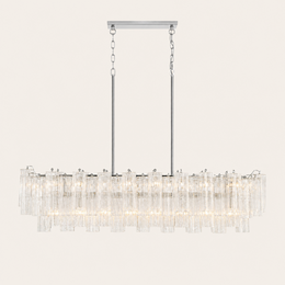 Addis Murano Glass Linear Chandelier 51