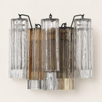 Addis Murano Glass Wall Light 14''W — Bronze / Autumn