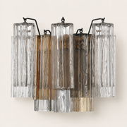 Addis Murano Glass Wall Light 14''W — Bronze / Autumn