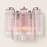 Addis Murano Glass Wall Light 14''W — Bronze / Spring