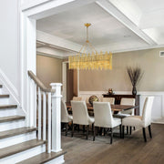 Althely 10-Light Linear Chandelier