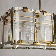 Amaya Crystal Rectangular Chandelier