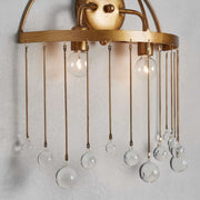 Aubrey 2-Light Crystal Wall Sconce