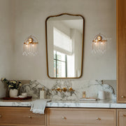 Aubrey 2-Light Crystal Wall Sconce