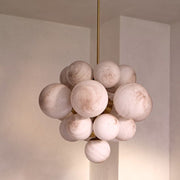 Aurelia Alabaster Cluster Chandelier