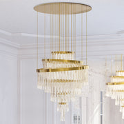 Babel 50-Light Crystal Modern Chandelier