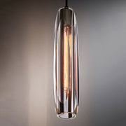 Cano Smoked Crystal Pendant Light