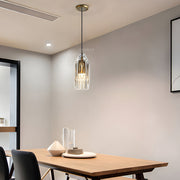 Chapt Smoked Crystal Pendant Light