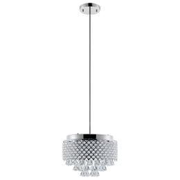 Cinderella Nine-Light Crystal Round Pendant — 9 Light Round