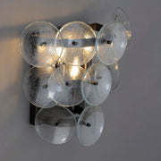 Loren Glass Disc Wall Sconce