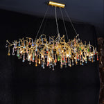 Lorna Colorful Teardrop Branch Chandelier — 49.2
