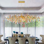 Lorna Colorful Teardrop Branch Chandelier — 59