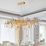 Lorna Colorful Teardrop Branch Chandelier — 70.9