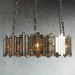 Marrakesh Antiqued Glass Round Chandelier — 36