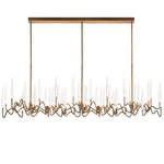 Pezzo 70-Inch Crystal Linear Chandelier — 70