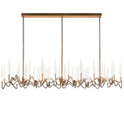Pezzo 70-Inch Crystal Linear Chandelier — 70