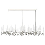 Pezzo 70-Inch Crystal Linear Chandelier — 70