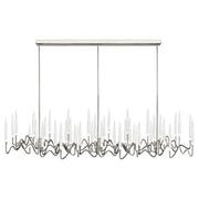 Pezzo 70-Inch Crystal Linear Chandelier — 70