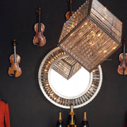 Prism Halo Flush Mount Chandelier