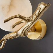 Arbor Alabaster Branch Wall Sconce
